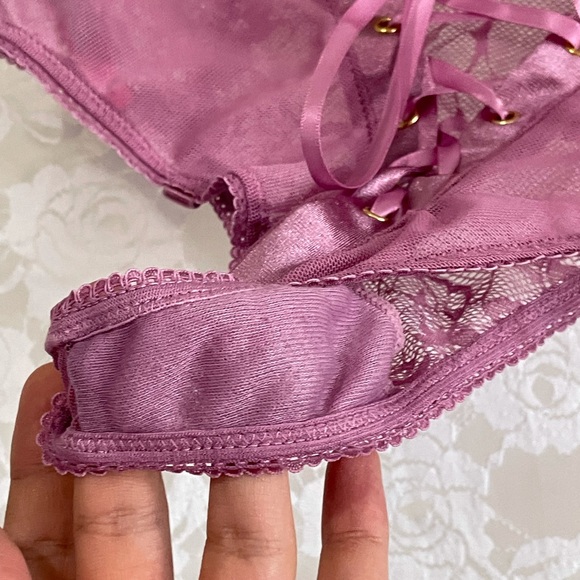 Lace-up Cheeky Lingerie - Picture 2 of 5